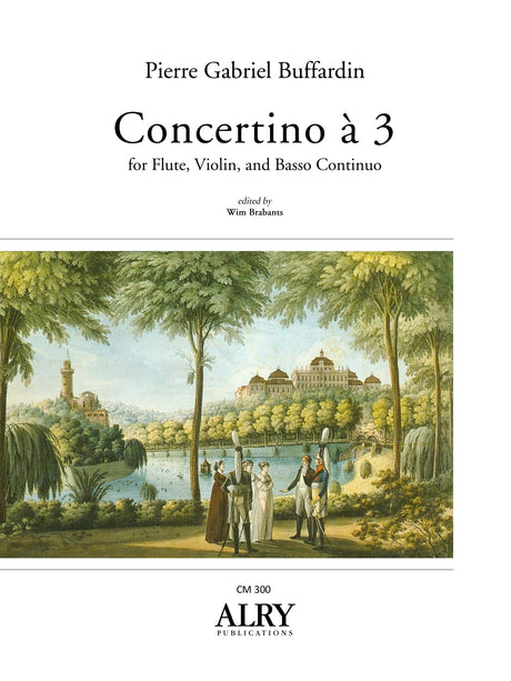 Buffardin (ed. Brabants) - Concertino a 3 for Flute, Violin, and Basso Continuo - CM300
