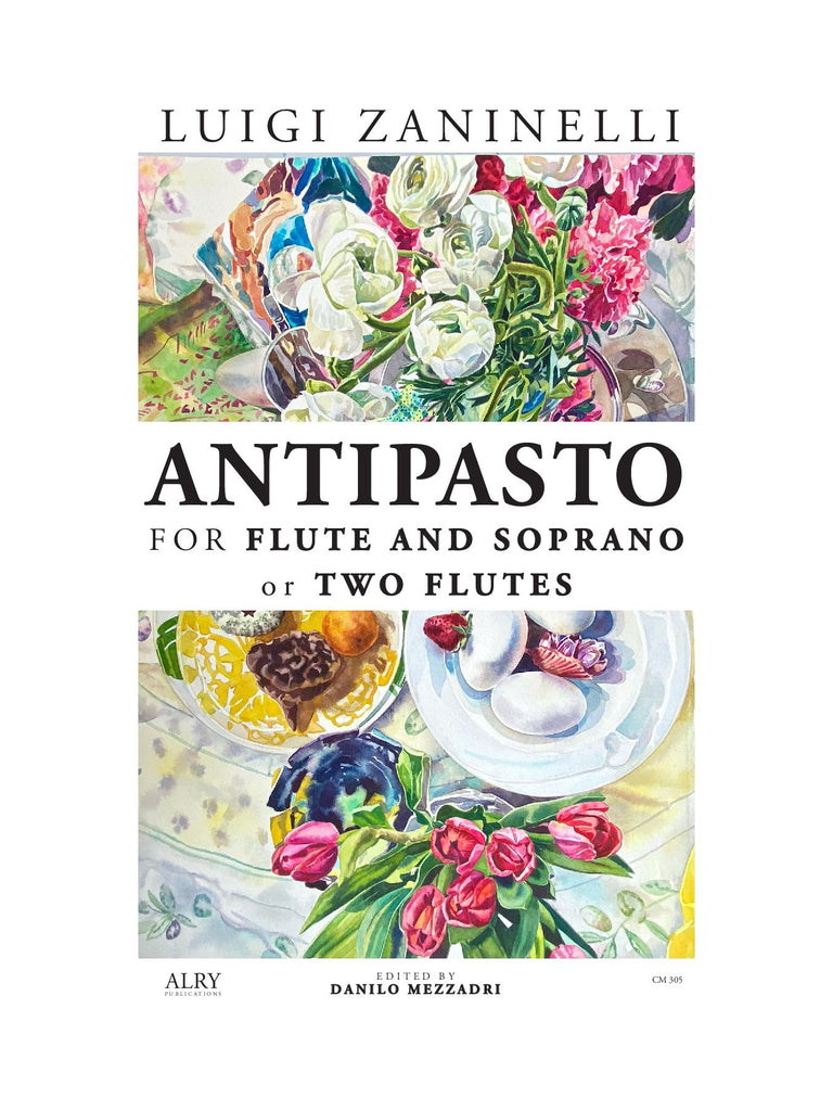 Zaninelli - Antipasto for Soprano and Flute (or Two Flutes) - CM305