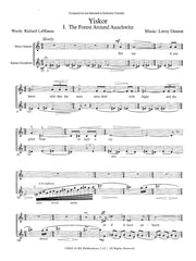 Osmon - Yiskor for Mezzo-Soprano and Soprano Saxophone - CM306