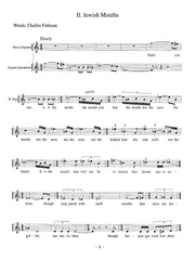 Osmon - Yiskor for Mezzo-Soprano and Soprano Saxophone - CM306