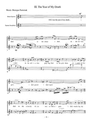 Osmon - Yiskor for Mezzo-Soprano and Soprano Saxophone - CM306