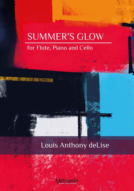 deLise - Summer's Glow for Flute, Cello, and Piano - CM7897EM