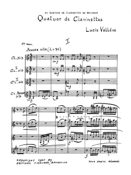 Clarinet Duet/Trio Quartet/Quintet | UMMP (ALRY Publications)
