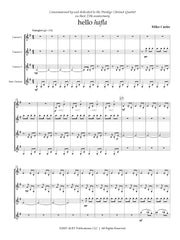 Curtis - hello hafla for Clarinet Quartet - CQ43