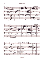 Scarlatti (arr. Levantez) - Sonate in c, K.158 for Clarinet Quartet - CQ7841EM