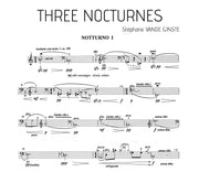 Vande Ginste - 3 Nocturnes for Double Bass Solo - DB7997EM