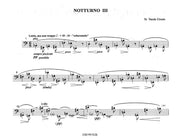 Vande Ginste - 3 Nocturnes for Double Bass Solo - DB7997EM