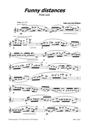 van Dal-Kleijne - Funny Distances for Flute - F123103DMP