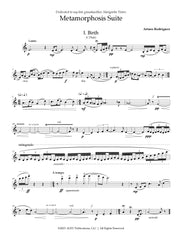 Rodriguez - Metamorphosis Suite for Solo Flute - F56