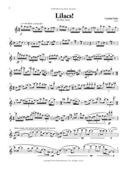 Folio - Lilacs! for Flute Alone - F62