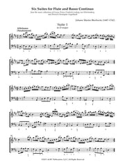 Blochwitz (ed. Brabants) - Six Suites for Flute and Basso Continuo - F77