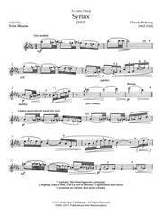 Debussy (ed. Monroe) - Syrinx for Solo Flute - FA-D2