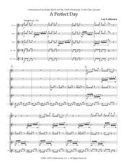 Kahkonen - A Perfect Day for Flute Quintet (or Choir) - FC556