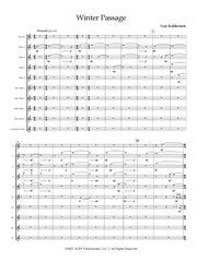 Kahkonen - Winter Passage for Flute Choir - FC558