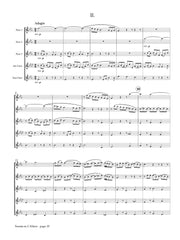 Bach (arr. Johnston) - Sonata in G Minor, BWV 1020 for Flute Quintet - FC627