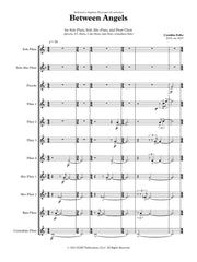 Folio - Between Angels for Solo Flute, Solo Alto Flute, and Flute Choir - FC630