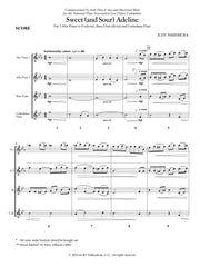 Nishimura - Sweet (and Sour) Adeline for Low Flute Choir - FC638