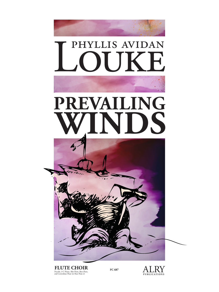 Louke - Prevailing Winds for Flute Choir - FC687