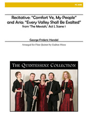 Handel (arr. Hinze) - Recitative and Aria from The Messiah for Flute Quintet - FC698