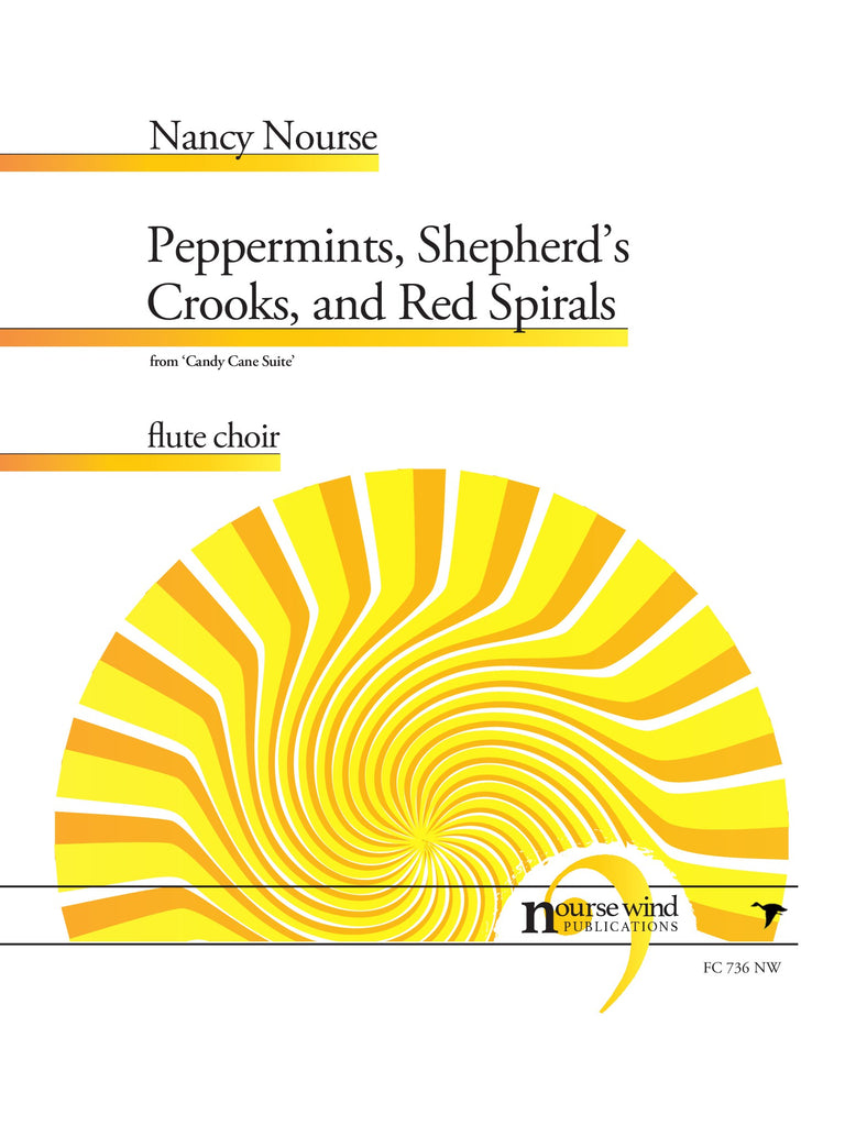 Nourse - Peppermints, Shepherds' Crooks, and Red Spirals for Flute Choir - FC736NW