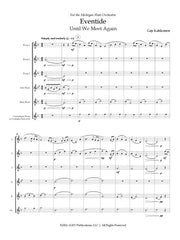 Kahkonen - Eventide for Flute Choir - FC900
