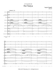 Magalif - For Tanya for Two Solo Flutes and Flute Choir - FC903