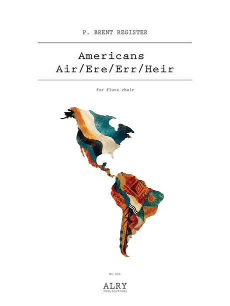 Register - Americans Air/Ere/Err/Heir for Flute Choir - FC906