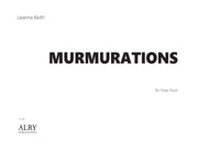 Keith - murmurations for Flute Choir - FC907