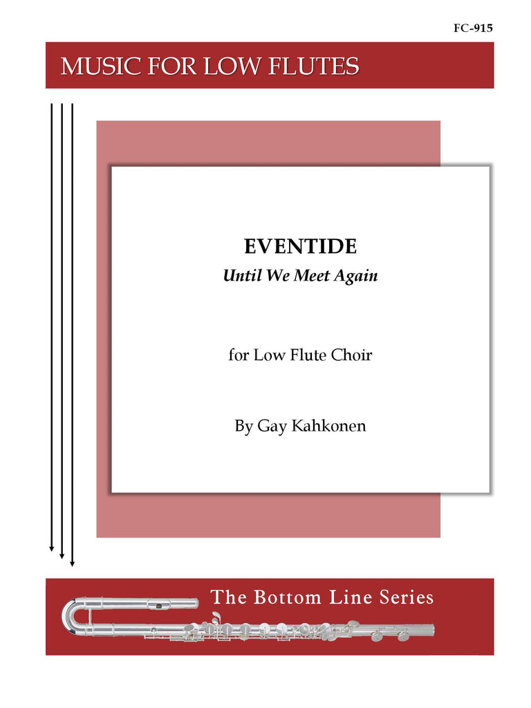 Kahkonen - Eventide for Low Flute Choir - FC915