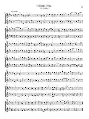 Loeillet (ed. Brabants) - Six Sonatas, Op. 4 for Two Flutes or Two Violins - FD48