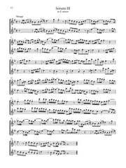 L'oeillet de Gant (ed. Brabants) - Six Sonatas, Op. 5, Livre Second for Two Flutes, Oboes or Violins - FD49