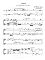 Beethoven (arr. Walker) - Rondo from Piano Sonata No. 27, Op. 90 for Flute Duet - FD50