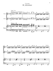 Magalif - Stylish Suite for Two Flutes and Piano - FDP33