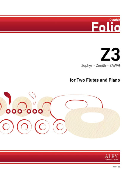 Folio - Z3 for Two Flutes and Piano - FDP35