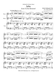 Dett (arr. Johnston) - Juba from In the Bottoms for Two Flutes and Piano - FDP38