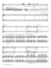 Dufeutrelle - L'ombre du blanc for Piccolo, Flute, and Piano - FDP45