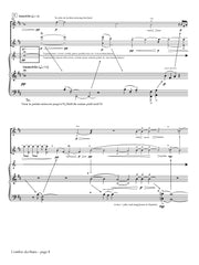 Dufeutrelle - L'ombre du blanc for Piccolo, Flute, and Piano - FDP45