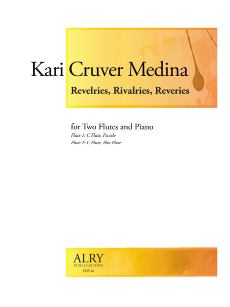 Medina - Revelries, Rivalries, Reveries for Two Flutes and Piano - FDP46