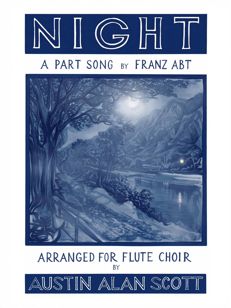 Abt (arr. Scott) - Night for Flute Choir - FE-A1