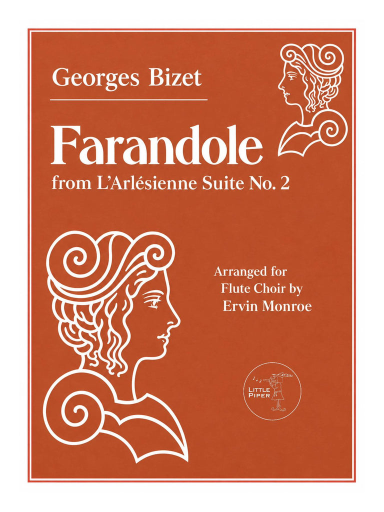 Bizet (arr. Monroe) - Farandole from L'Arlesienne Suite No. 2 for Flute Choir - FE-B5