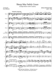 Bach (arr. Monroe) - Sheep May Safely Graze for Flute Choir - FE-B7