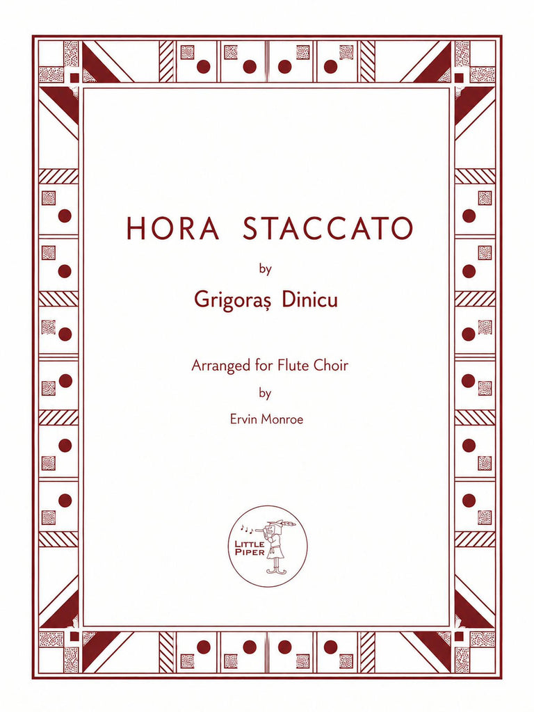 Dinicu (arr. Monroe) - Hora Staccato for Flute Choir - FE-D1
