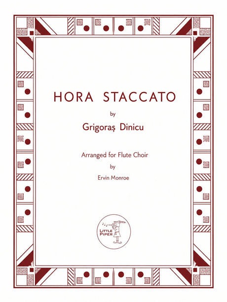 Dinicu (arr. Monroe) - Hora Staccato for Flute Choir - FE-D1
