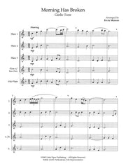 Monroe - Morning Has Broken for Flute Quartet (or Flute Choir) - FE-G9