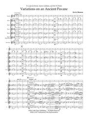 Monroe - Variations on an Ancient Pavane for Flute Choir - FE-M5