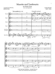 Niverd (arr. Zook) - Musette and Tambourin for Flute Choir - FE-N1