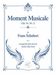 Schubert (arr. Scott) - Moment Musicale for Flute Choir - FE-S4