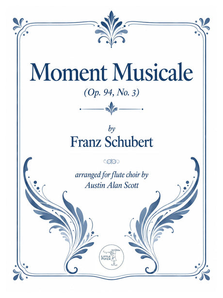 Schubert (arr. Scott) - Moment Musicale for Flute Choir - FE-S4