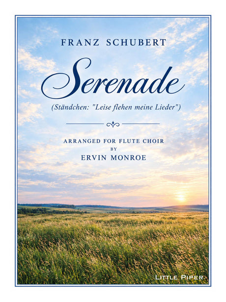 Schubert (arr. Monroe) - Serenade for Flute Choir - FE-S5