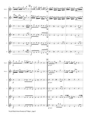 Telemann (arr. Monroe) - Royal March for Two Solo Flutes and Flute Choir - FE-T3
